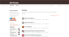 Desktop Screenshot of forum.ish.com.au
