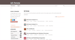 Desktop Screenshot of forums.ish.com.au