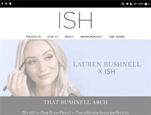 Tablet Screenshot of ish.co